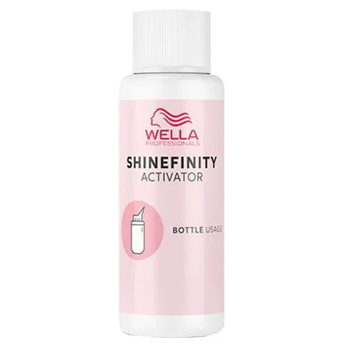 Wella Shinefinity Activator Flaschenanwendung 60ml
