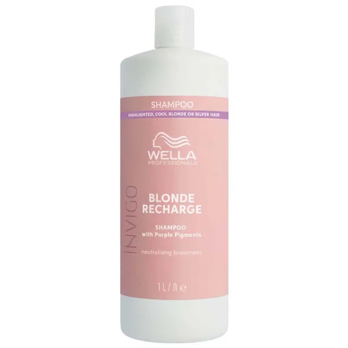 Wella INVIGO Blonde Recharge Shampoo 1000ml