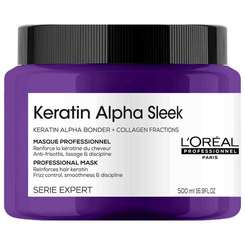 L'Oréal Keratin Alpha Sleek Mask 500ml