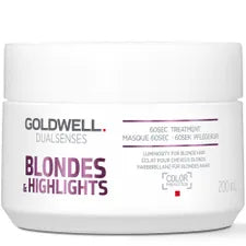 Goldwell Dualsenses Blondes & Highlights Anti-Yellow 60Sek Maske 200ml