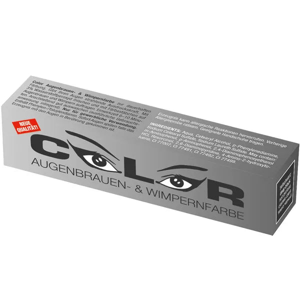 COLOR Augenbrauen- und Wimpernfarbe tiefschwarz 15 ml