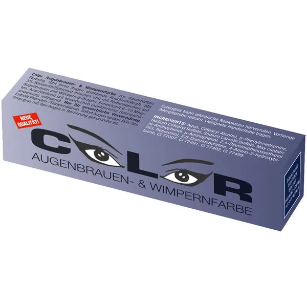COLOR Augenbrauen- und Wimpernfarbe blauschwarz 15 ml
