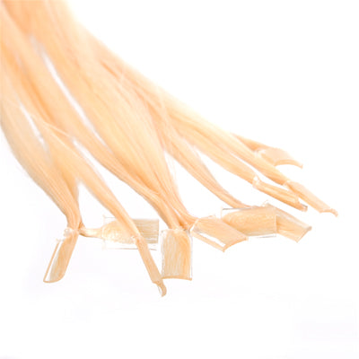 L.A. Extensions Haarverlängerung  Hellblond Rot  37
