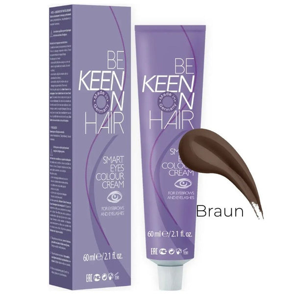 KEEN Augenbrauen- & Wimpernfarbe braun 60ml