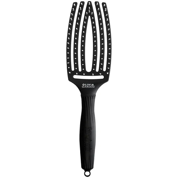 Olivia Garden Fingerbrush M,  Entwirrungsbürste mit Nylonborsten