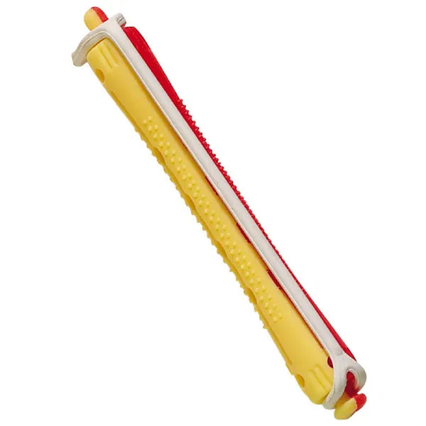 Comair Kaltwellwickler lang rot/gelb 12er pack