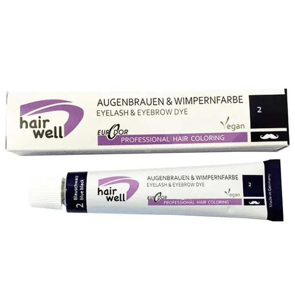 hairwell Augenbrauen & Wimpernfarbe  Nr.2  blauschwarz 20ml