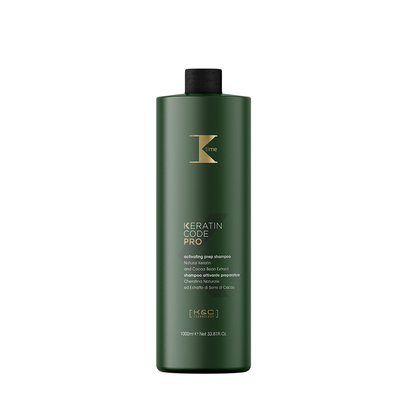 K-time KERATIN CODE PRO Aktivierendes Shampoo zur Vorbereitung 1000ml