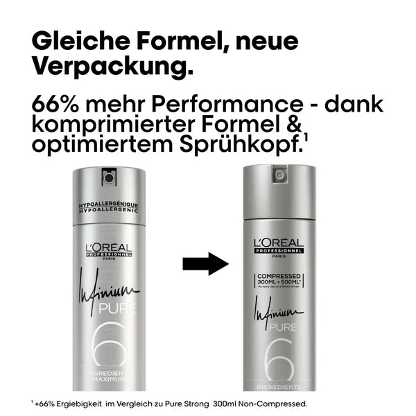 L'Oréal Infinium Pure Compressed strong 300ml