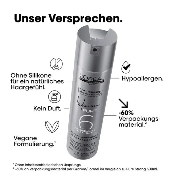 L'Oréal Infinium Pure Compressed strong 300ml