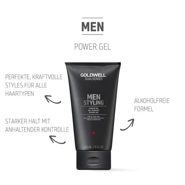 Goldwell MEN Styling Power Gel 150ml