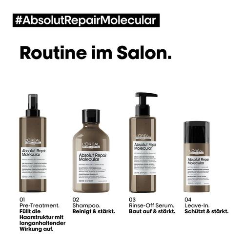 L'Oréal Absolut Repair Molecular Shampoo 300ml