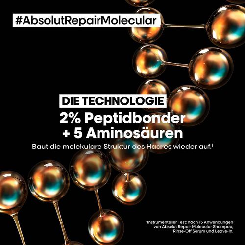 L'Oréal Absolut Repair Molecular Shampoo 300ml