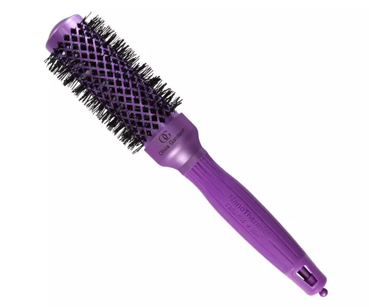 Olivia Garden Nano Thermo VIOLET Valentine Rundbürste 34mm