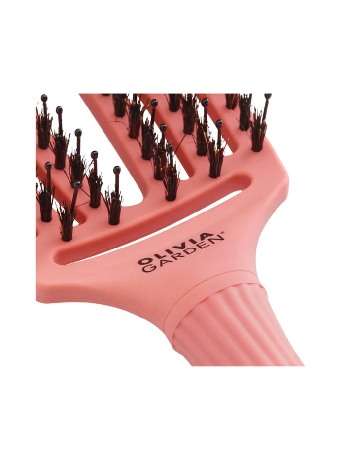 Olivia Garden Fingerbrush Combo Medium Radiant Peach