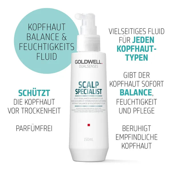 Goldwell Dualsenses Scalp Specialist Rebalance & Hydrate Fluid 150ml