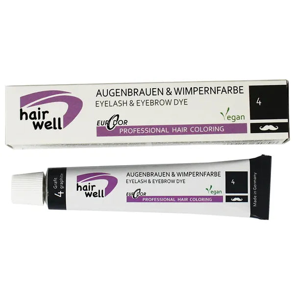 hairwell Augenbrauen & Wimpernfarbe  Nr.4  grafit 20ml