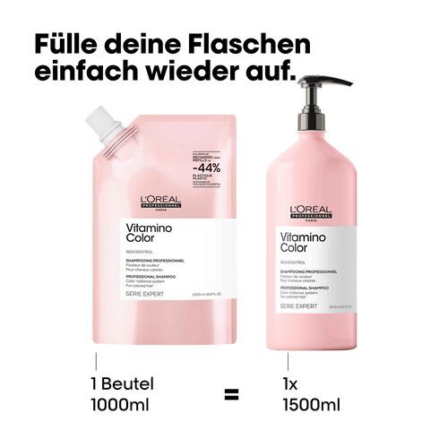 L'Oréal Vitamino Color Shampoo Refill 1000ml
