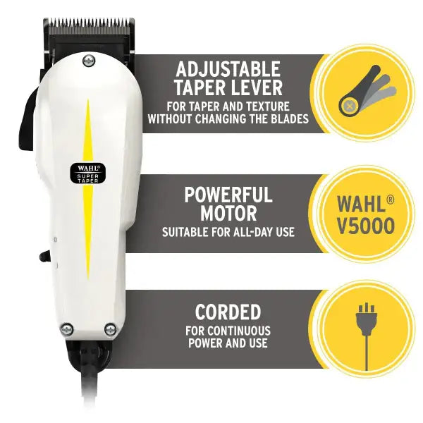 WAHL Super Taper weiß