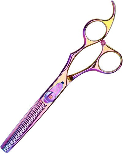 Olivia Garden SilkCut Rainbow Effilierschere 6.35"