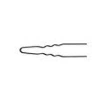 Haarnadeln gewellt gold dick - 45 mm, 50 St.