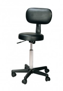 Rollhocker Gigant  L  schwarz