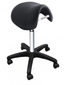 Rollhocker Fortuna  schwarz