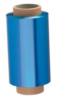 Alufolie blau  12cm x 150 x 14 my
